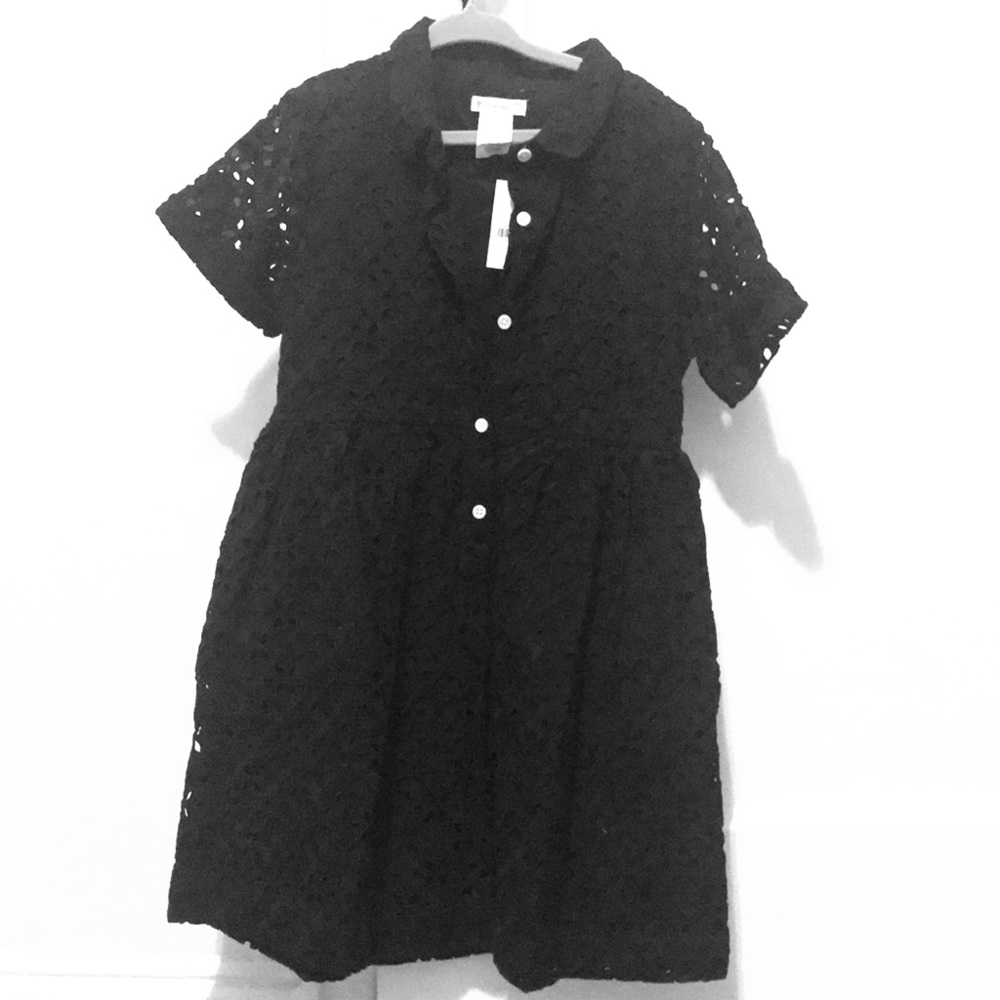 New navy Crewcuts (J.Crew kid’s) eyelet dress